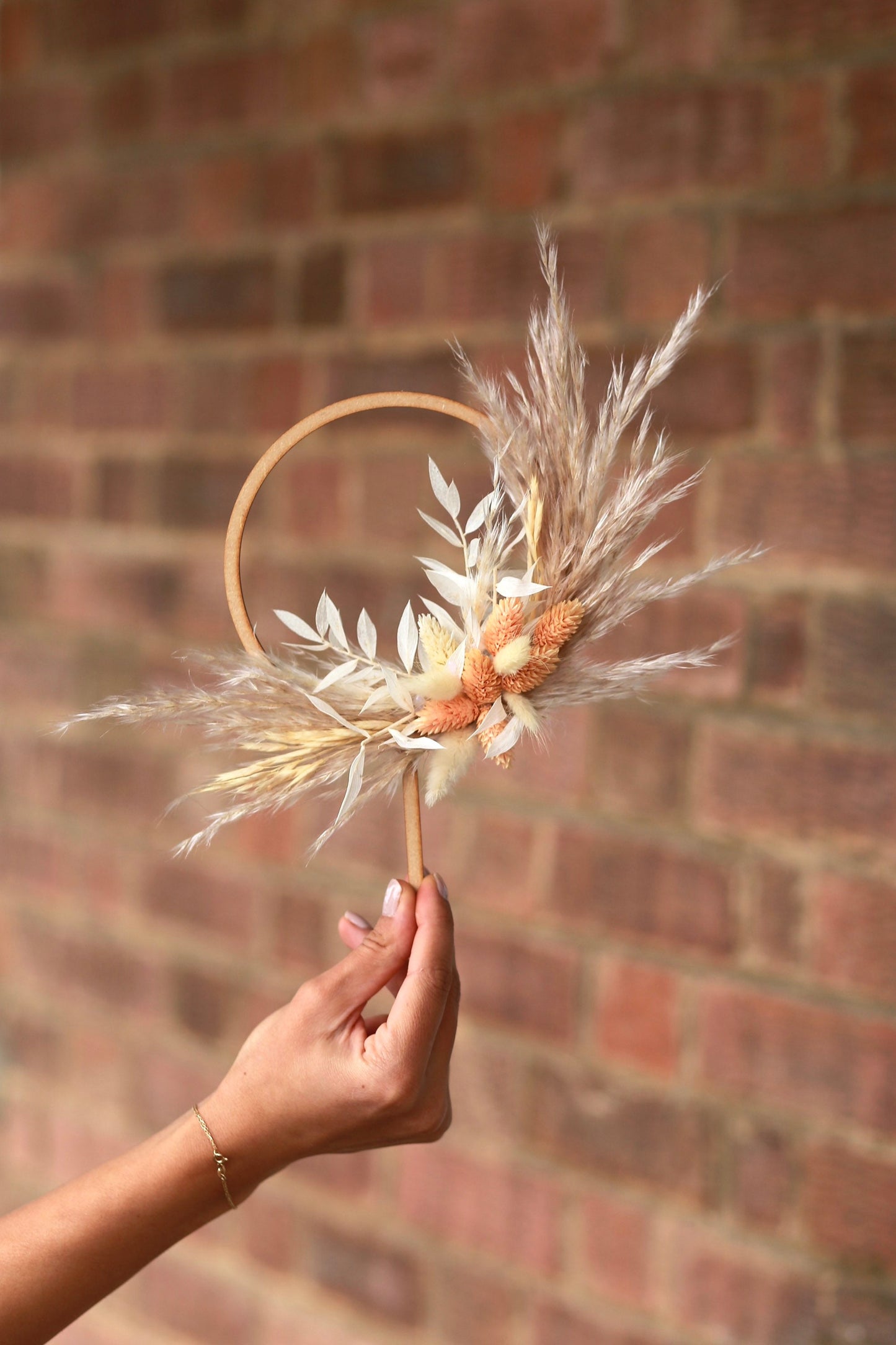 Pampas Grass Birthday and Wedding Cake Topper