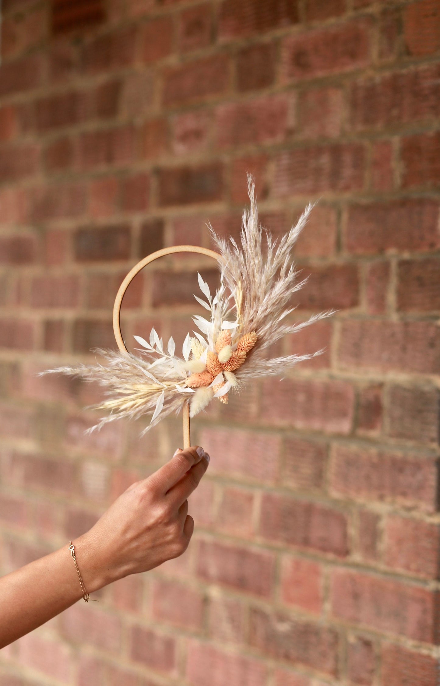 Pampas Grass Birthday and Wedding Cake Topper