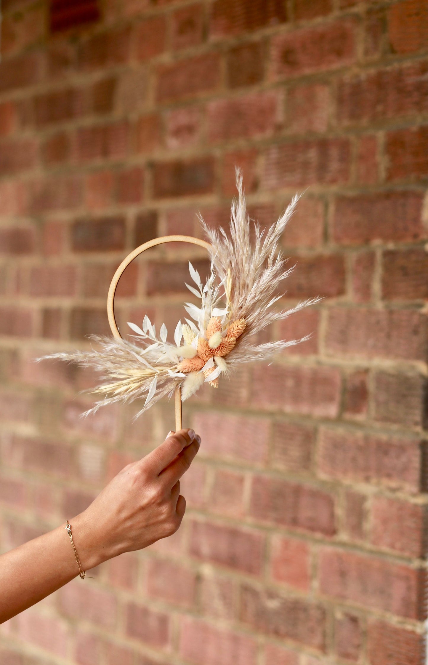 Pampas Grass Birthday and Wedding Cake Topper
