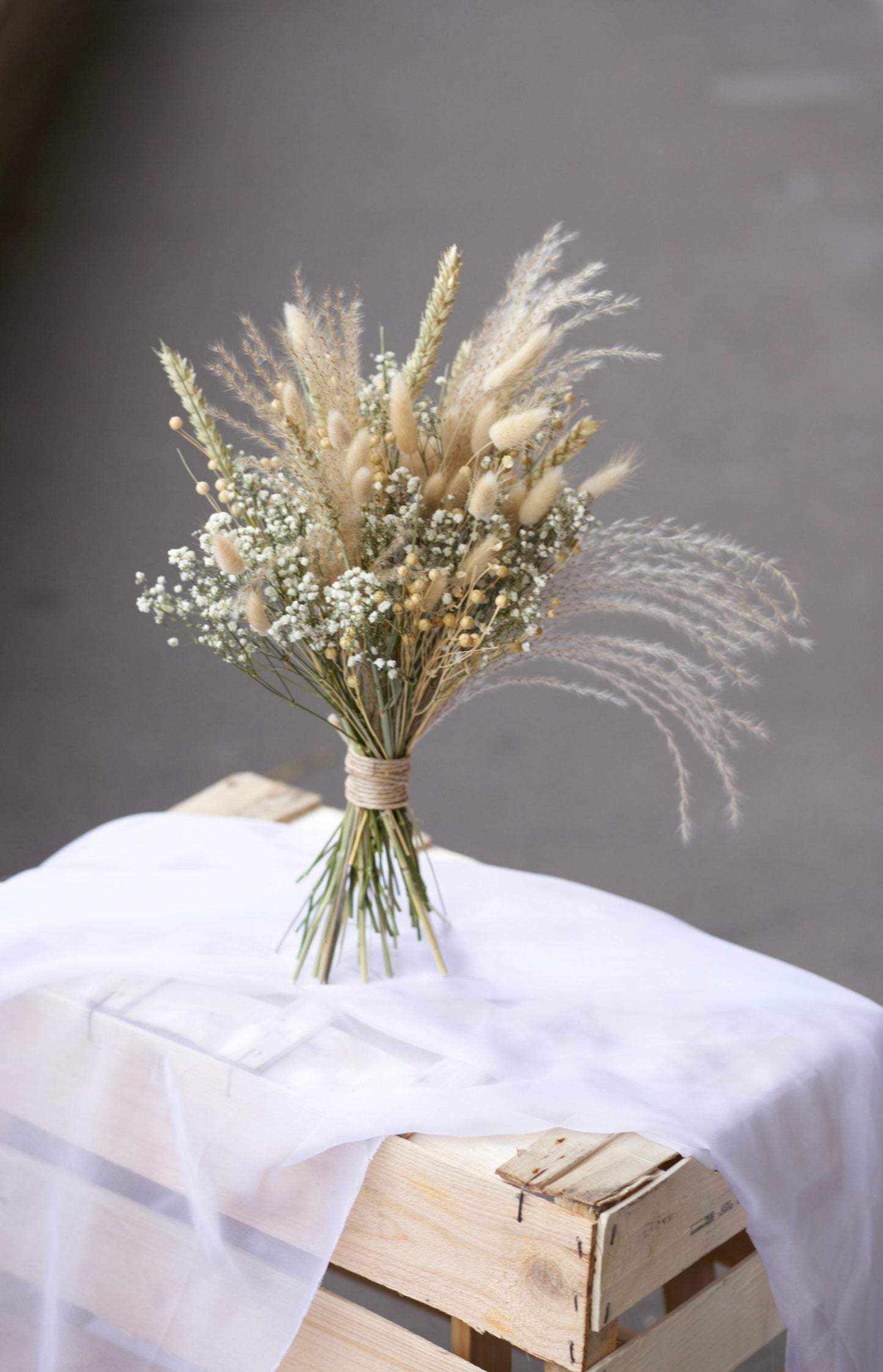 Pampas Grass Natural Wheat Bouquet