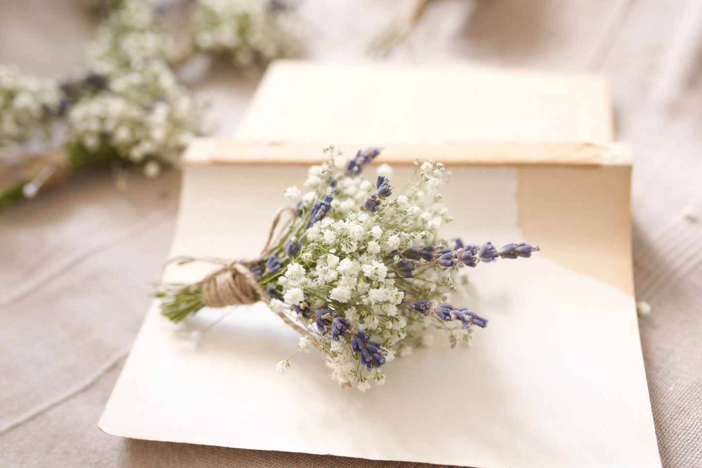 Lavender Boutonniere