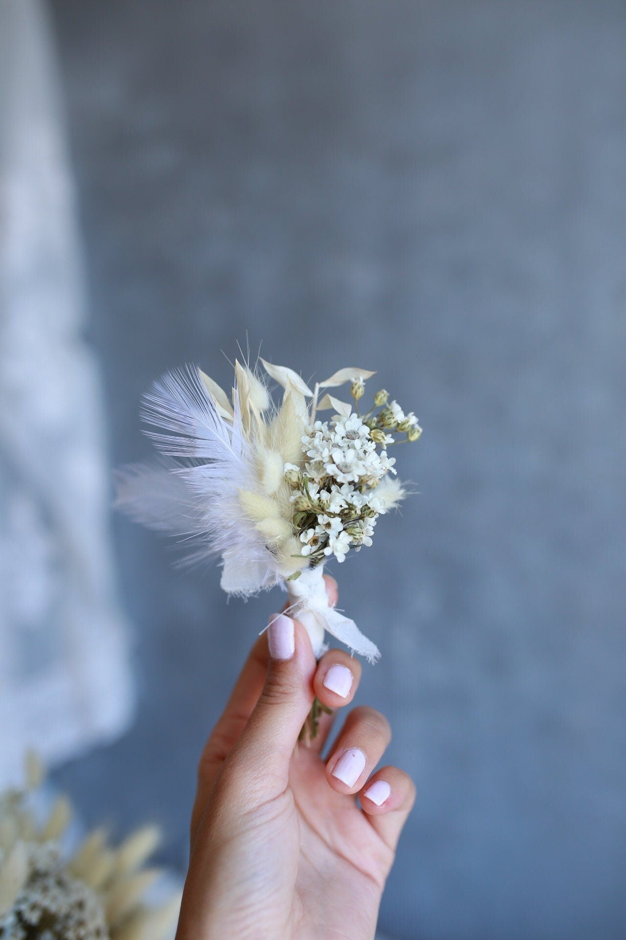 Dried flower Bridal bouquet,Flower comb,Rustic Wedding flower ,Dried boutonniere,Dried Flower Boho wedding, Bridesmaids ,Wedding bracelet