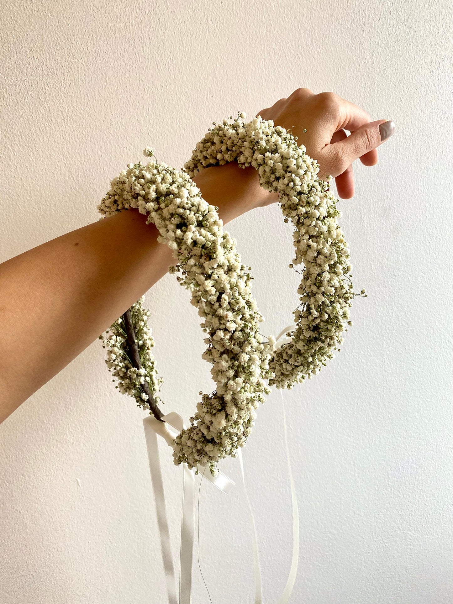 Baby's Breath Headpieces/Bridesmaid Baby's Breath Wrist Hair Crown/Dried Wedding Flower/Floral Headpieces/Boutonniere/Flower Comb/Gypsophila