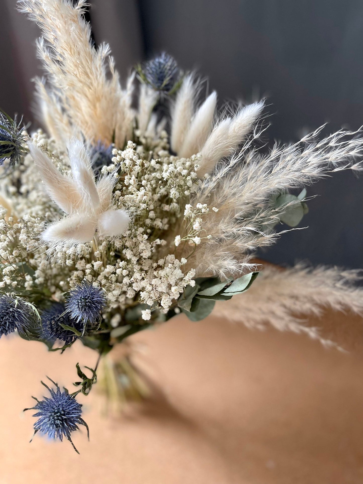 Thistles and Pampas Grass Bouquet